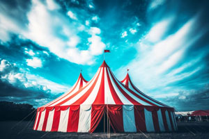 معنی Circus tents